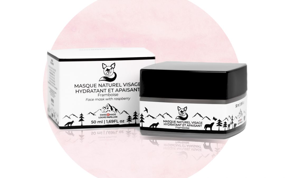 Masque naturel visage Hydratant Framboise