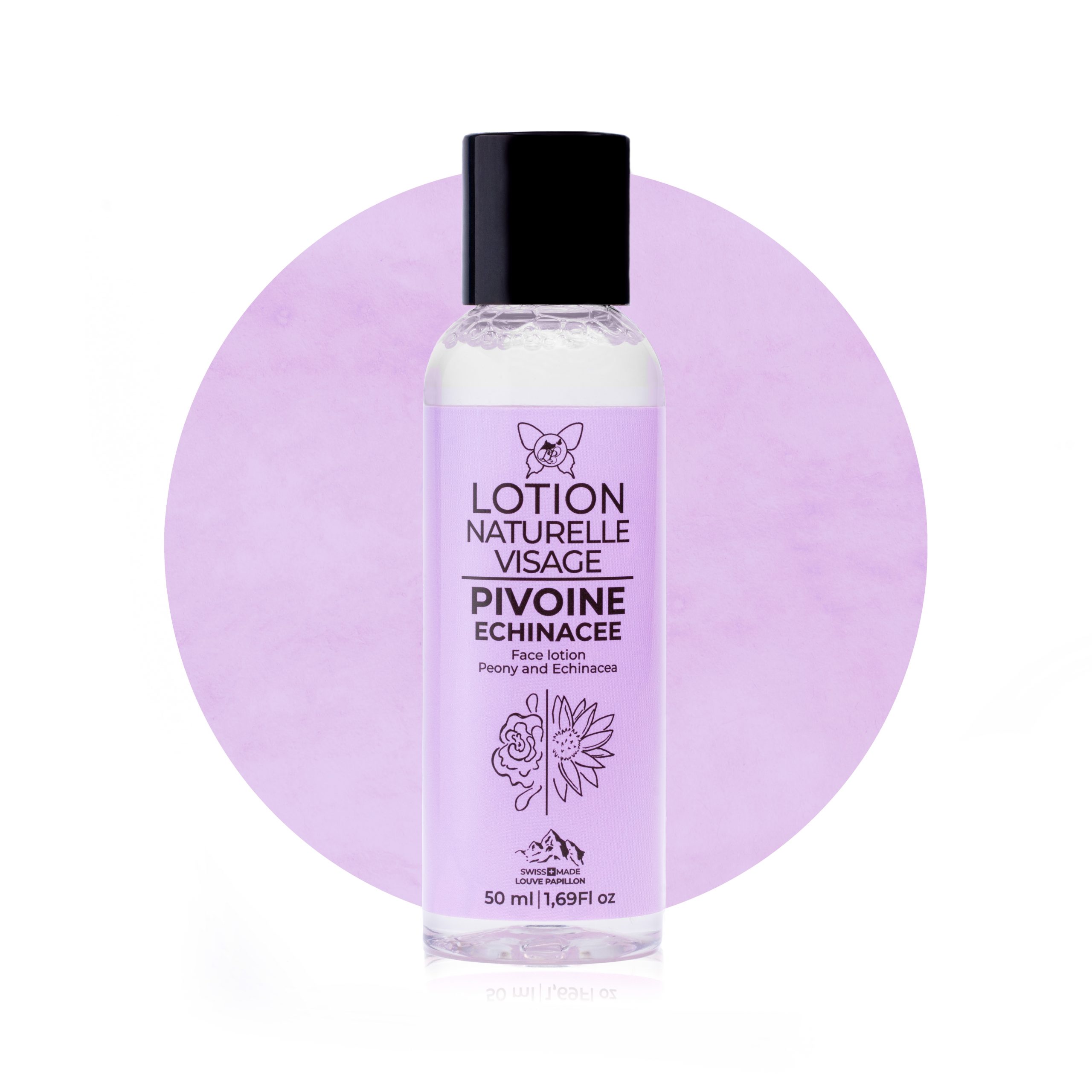 Lotion naturelle visage Pivoine & Echinacée