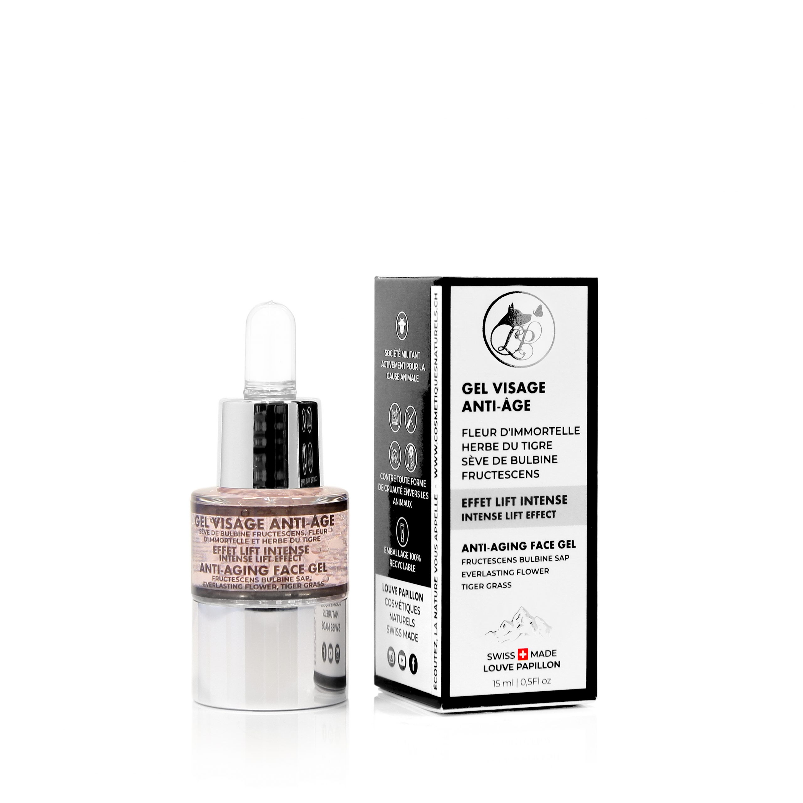 Gel visage anti-âge